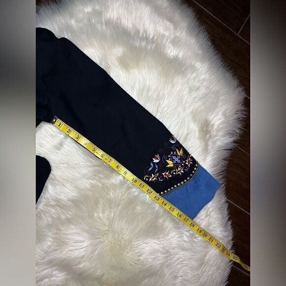 Scully 1906 vintage shacket/blazer embroidered western sz Large/XL - Picture 4 of 8